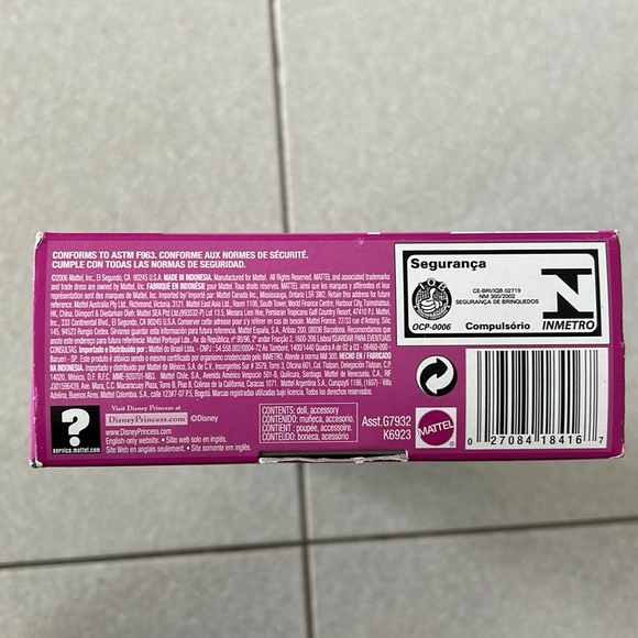 RARE 2006 MATTEL PRINCESS CINDERELLA BARBIE - Picture 7 of 7